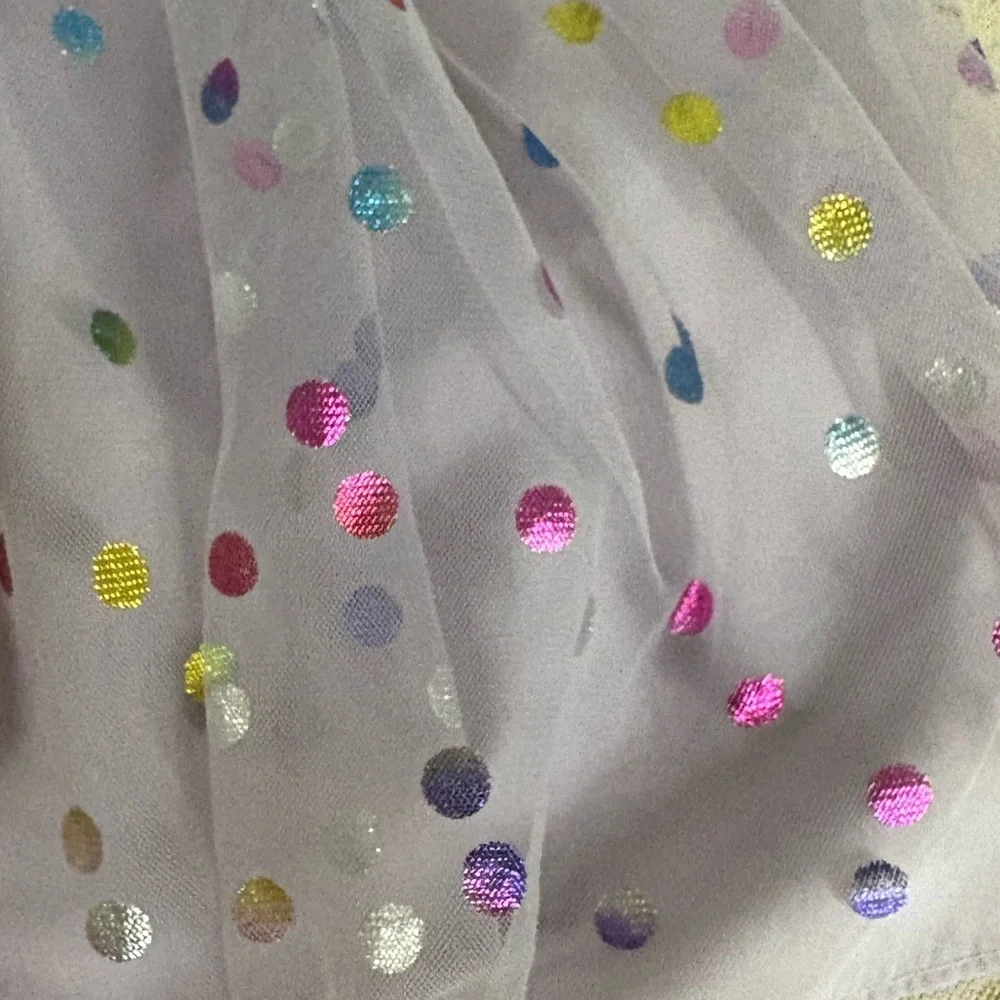 Pippa & Julie Foil Dotted Tulle Dress Size 4
